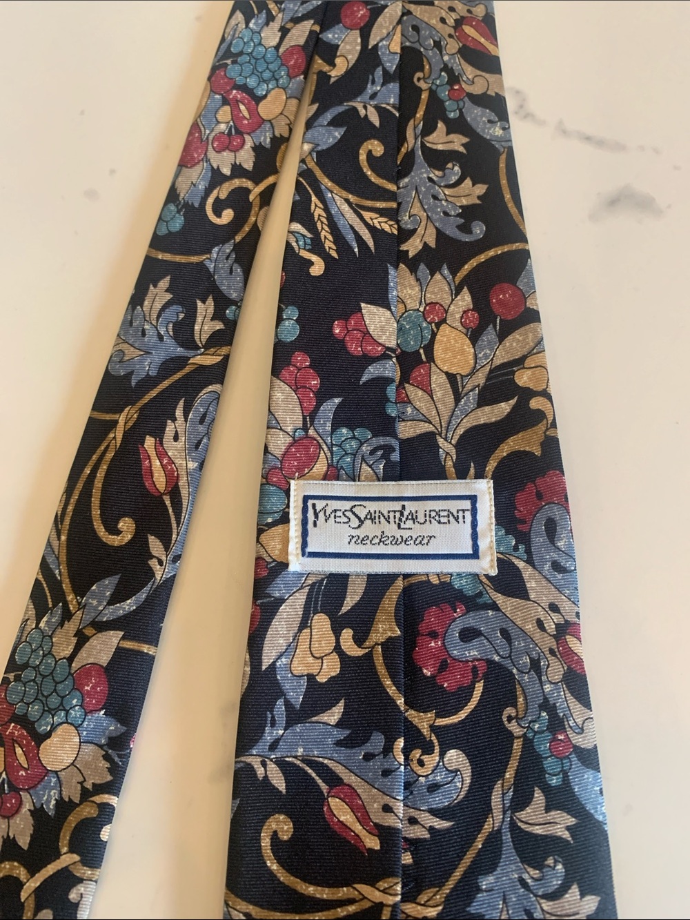 Vintage YSL tie